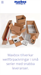 Mobile Screenshot of maxbox.se